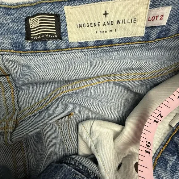 Imogene + Willie Henry Jeans Men 34 Selvedge Denim Vidalia Mills USA Lot 2 Rigid - Picture 12 of 16